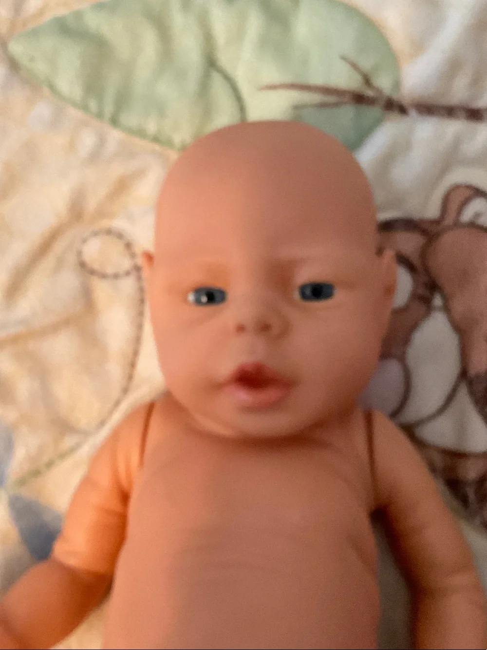 Unbranded Twin Baby Dolls in Flesh Tone - Soft Vinyl Playset